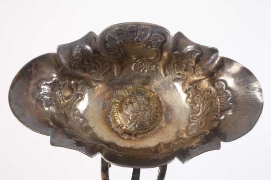 Barocke Silberkelle mit Münze - фото 2 Barocke Silberkelle mit Münze - фото 2