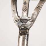 Barocke Silberkelle mit Münze - фото 5