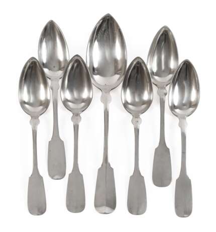 Silber sieben Löffel - фото 1 Silber sieben Löffel - фото 1
