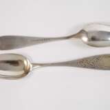 Silber zwölf Kaffeelöffel Historismus - photo 2