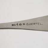 Silber zwölf Kaffeelöffel Historismus - photo 4