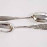 Silber zwölf Kaffeelöffel Historismus - photo 5