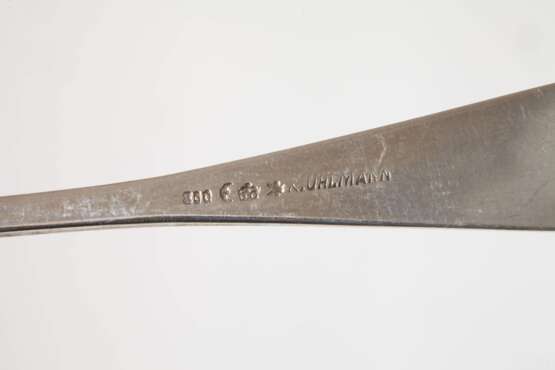 Silber zwölf Kaffeelöffel Historismus - photo 7