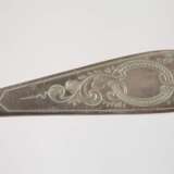 Silber sechs Speiselöffel Historismus - photo 2