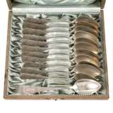 Zwölf Kaffeelöffel Silber - Foto 1