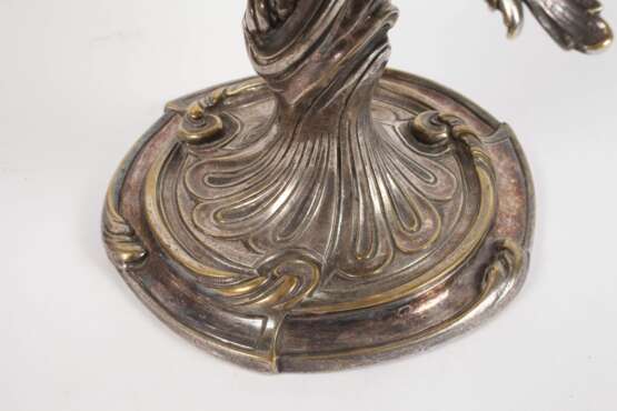 Paar Kerzenleuchter Christofle - Foto 4