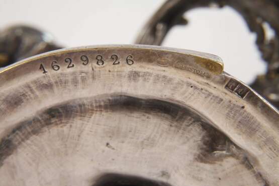 Paar Kerzenleuchter Christofle - Foto 6