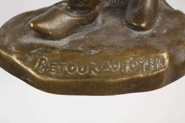 N. Picciole, Arbeiter auf dem Heimweg