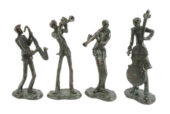 Alfons Burn, vier Jazzmusiker - Foto 1