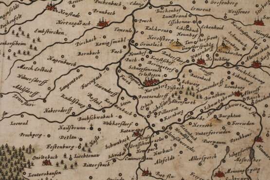 Johannes Janssonius, Karte Franken - Foto 5