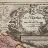 Johann B. Homann, Karte Lüneburg - Foto 3