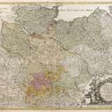 Johann Homann, Karte Mittel- und Norddeutschland - Foto 1