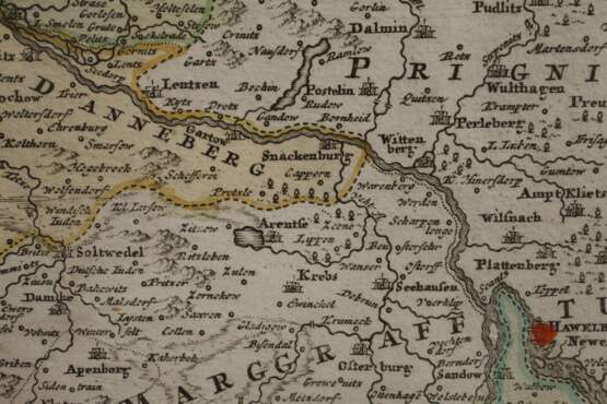 Johann Homann, Karte Mittel- und Norddeutschland - Foto 4