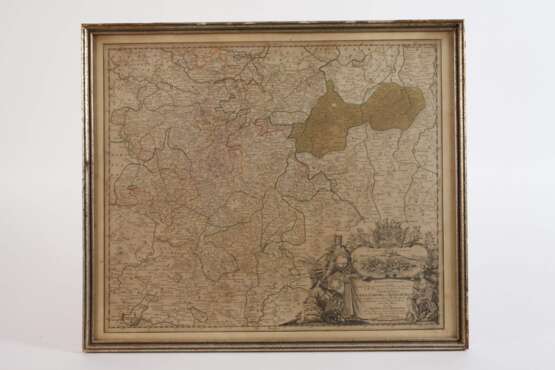 Johann Baptist Homann, Karte Mitteldeutschland - фото 2 Johann Baptist Homann, Karte Mitteldeutschland - фото 2