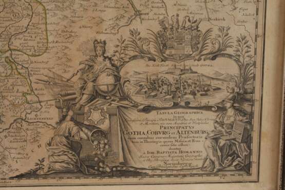 Johann Baptist Homann, Karte Mitteldeutschland - фото 3 Johann Baptist Homann, Karte Mitteldeutschland - фото 3