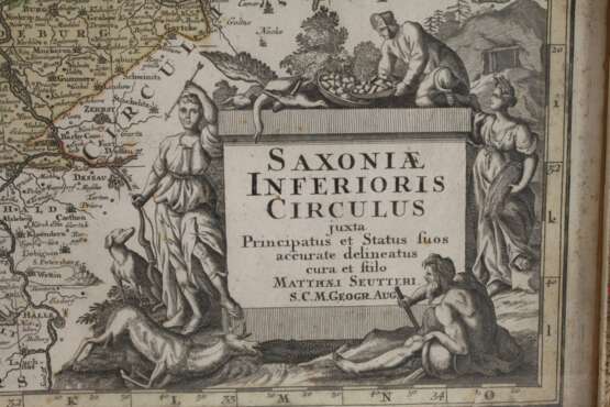 Matthäus Seutter, Karte Norddeutschland - photo 3 Matthäus Seutter, Karte Norddeutschland - photo 3