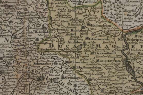 Matthäus Seutter, Karte Norddeutschland - photo 4 Matthäus Seutter, Karte Norddeutschland - photo 4