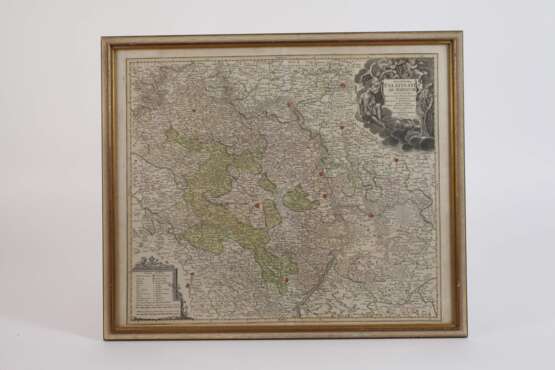 Johann Baptist Homann, Karte Mittelrhein - фото 1 Johann Baptist Homann, Karte Mittelrhein - фото 1