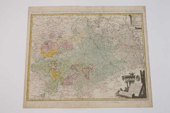 Homanns Erben, Karte Mitteldeutschland - фото 2