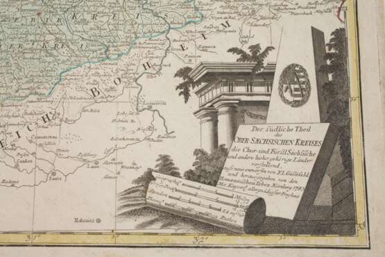 Homanns Erben, Karte Mitteldeutschland - фото 3