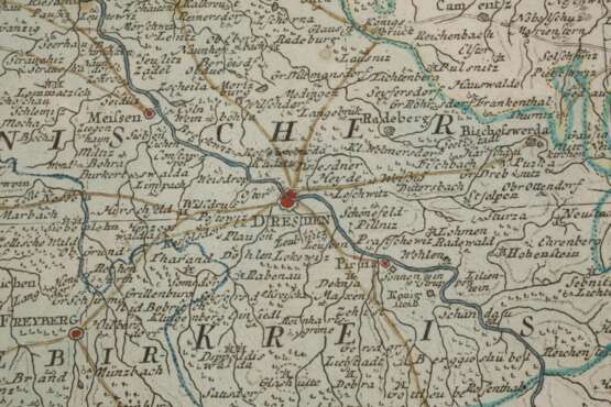 Homanns Erben, Karte Mitteldeutschland - фото 4