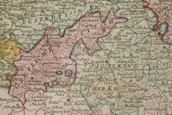 Homanns Erben, Karte Mitteldeutschland - фото 5