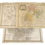 Drei Kupferstichkarten Mitteldeutschland - фото 1