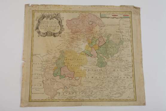 Drei Kupferstichkarten Mitteldeutschland - фото 3 Drei Kupferstichkarten Mitteldeutschland - фото 3