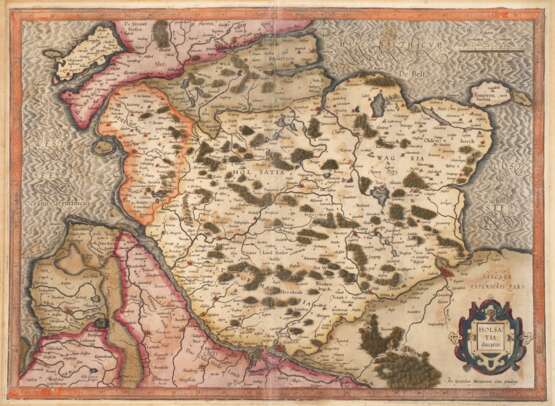 Gerhard Mercator, 'Holsatiae Ducatus'' - photo 1 Gerhard Mercator, 'Holsatiae Ducatus'' - photo 1