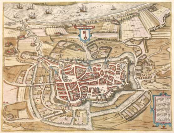 Braun & Hogenberg, Ansicht Stade - Foto 1 Braun & Hogenberg, Ansicht Stade - Foto 1