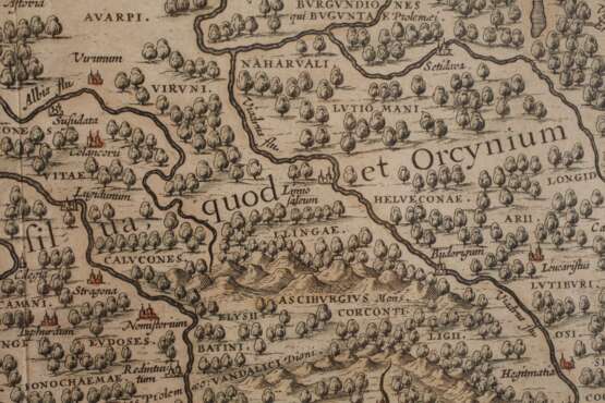 Johannes Janssonius, Karte Mitteleuropa - Foto 5 Johannes Janssonius, Karte Mitteleuropa - Foto 5