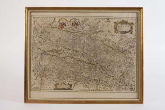 Johannes Janssonius, Karte Rheinverlauf - Foto 2