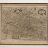 Johannes Janssonius, Karte Rheinverlauf - Foto 2