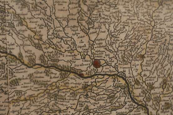 Johannes Janssonius, Karte Rheinverlauf - Foto 5