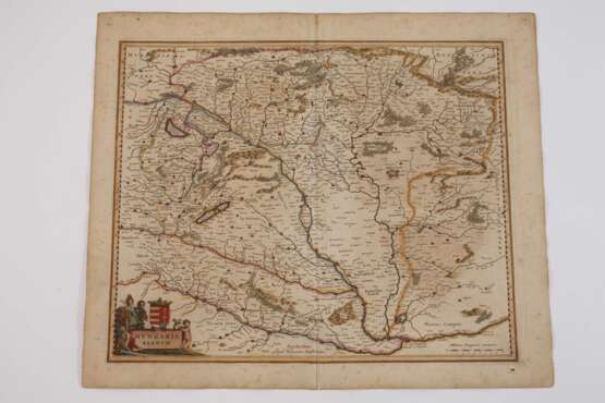 Johannes Janssonius, Karte Ungarn - Foto 2