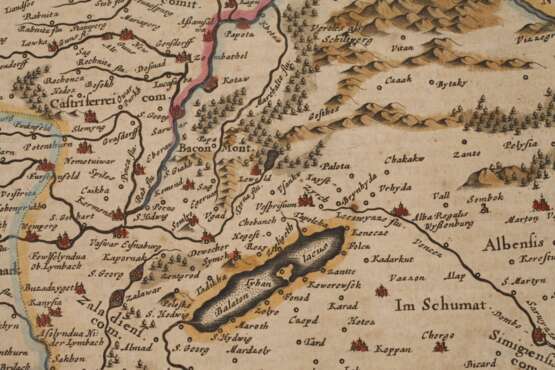 Johannes Janssonius, Karte Ungarn - Foto 4