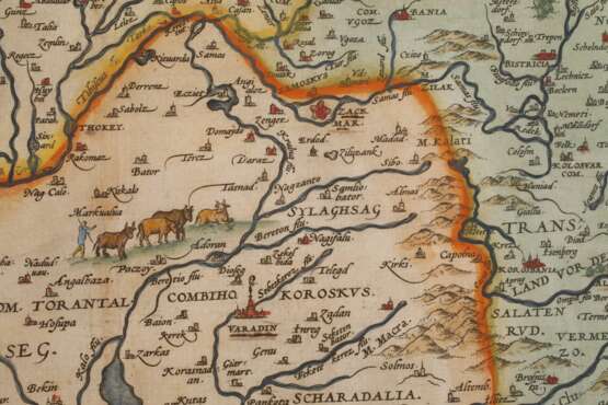 Abraham Ortelius, Karte Ungarn - Foto 5