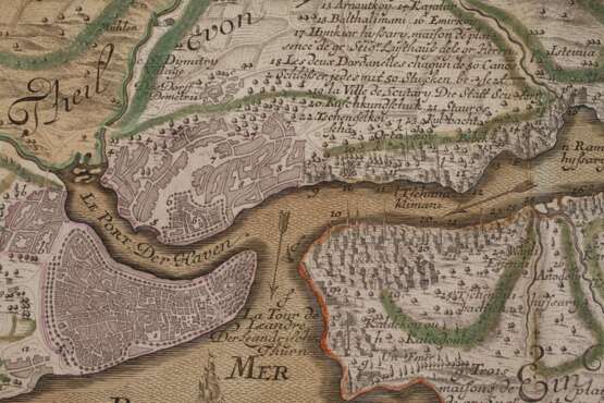 Matthäus Seutter, Karte Konstantinopel - Foto 5