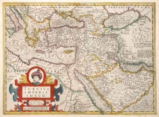 Henricus Hondius, Karte Osmanisches Reich - Foto 1 Henricus Hondius, Karte Osmanisches Reich - Foto 1