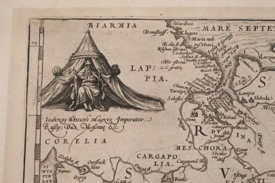 Abraham Ortelius, Karte Russland - Foto 3 Abraham Ortelius, Karte Russland - Foto 3