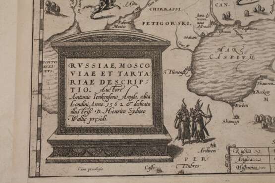 Abraham Ortelius, Karte Russland - Foto 5 Abraham Ortelius, Karte Russland - Foto 5
