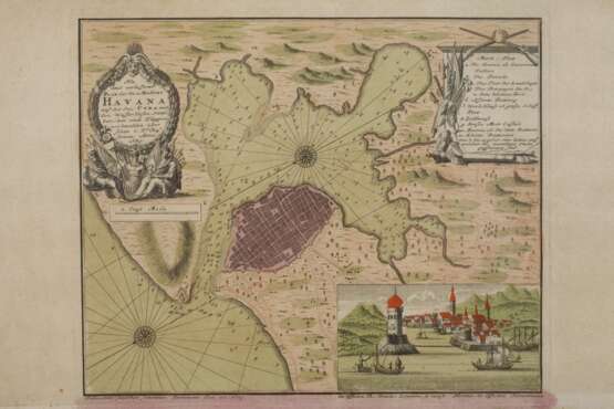 Homanns Erben, Karte Havanna und Cartagena - photo 3 Homanns Erben, Karte Havanna und Cartagena - photo 3