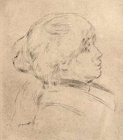 Pierre Auguste Renoir, "Portrait Berthe Morisot" - фото 1