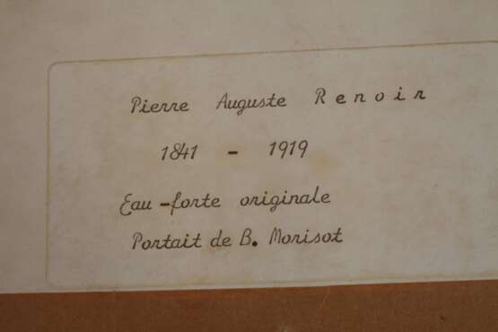 Pierre Auguste Renoir, "Portrait Berthe Morisot" - фото 4