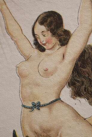 "Peter Fendi", Konvolut erotische Arbeiten - фото 4