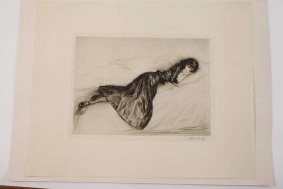 Otto Goetze, Liegende Dame - фото 2
