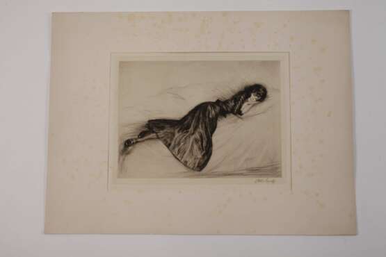 Otto Goetze, Liegende Dame - фото 5