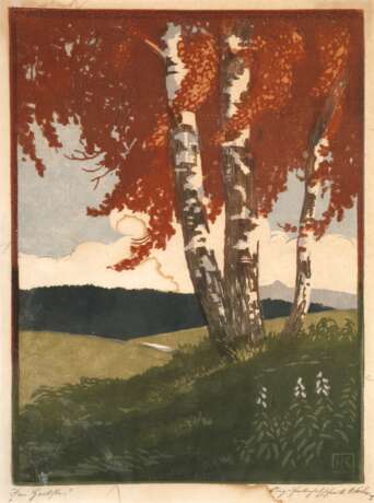Karl Johne, "Im Herbst" - Foto 1 Karl Johne, "Im Herbst" - Foto 1