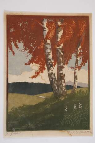 Karl Johne, "Im Herbst" - Foto 2 Karl Johne, "Im Herbst" - Foto 2