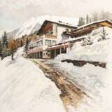Robert Kasimir, Alpiner Berghof im Winter - photo 1